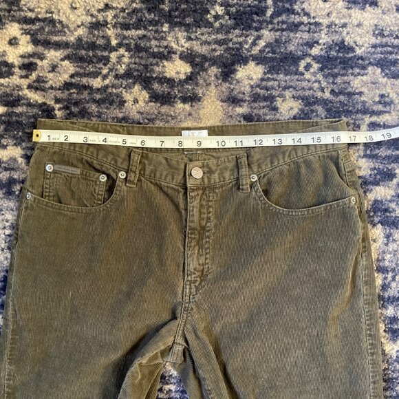Calvin Klein Army Green Corduroy Pants - Size 31 - Vintage - Loose Fit - No tags - Picture 13 of 13